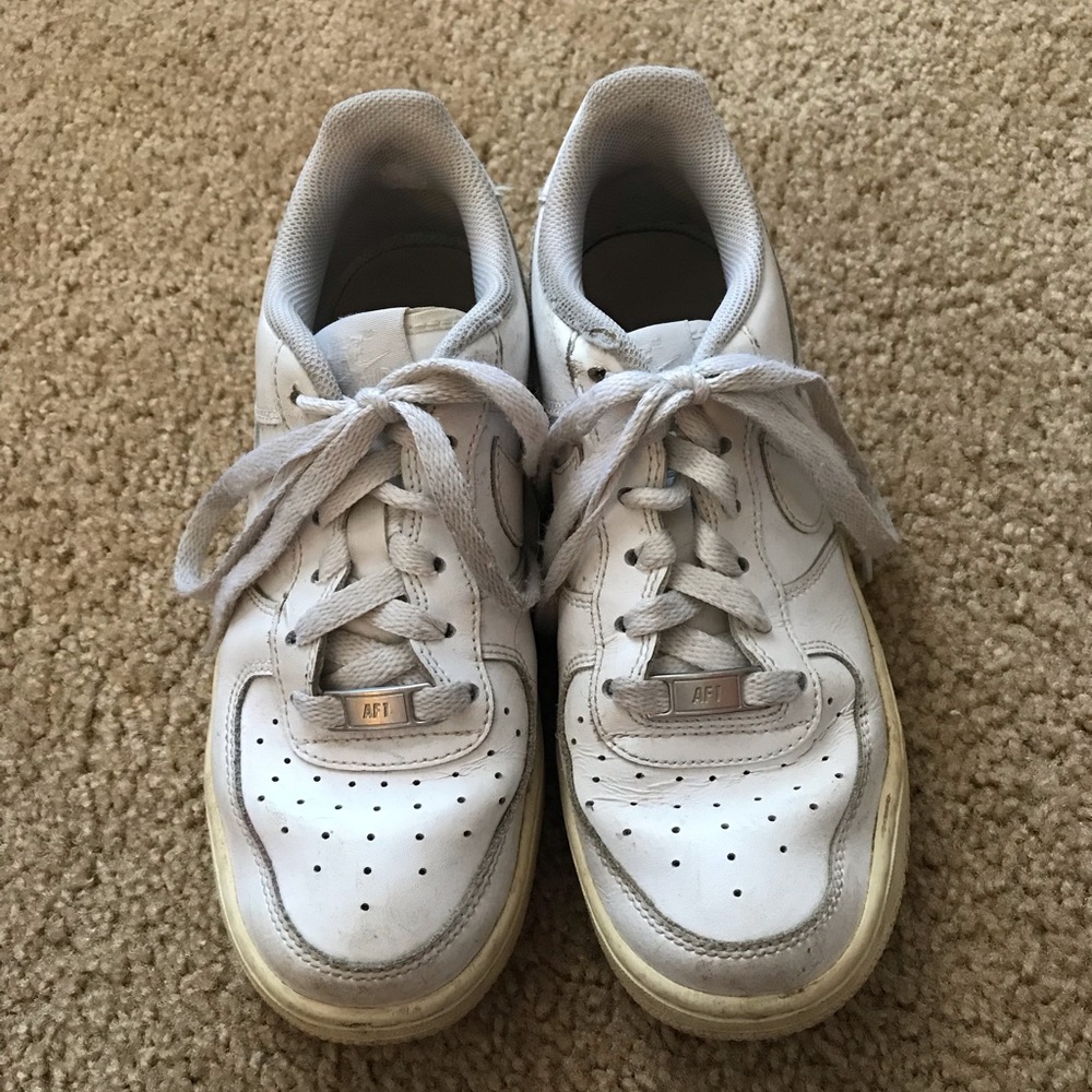 Nike Air Force One Sneakers - White - Size 6
